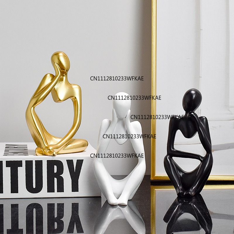 Home Decor Handicraft - ของตกแต่งเรซินขนาดเล็กสไตล์หรูหราและสร้างสรรค์ สำหรับตกแต่งบ้าน ห้องนั่งเล่น ทางเข้าบ้าน และโต๊ะทำงาน