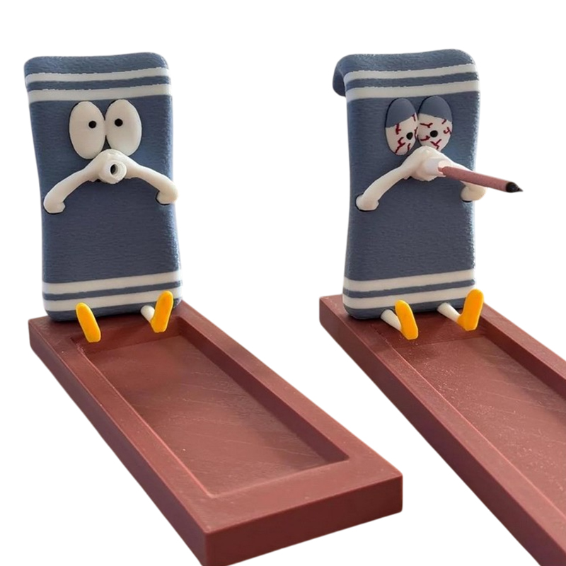 Incense Stick Holder - Towelie Servietsky ผู้ถือธูปผู้ถือธูปสําหรับ Sticks,Handcrafted ที่สมจริงหัตถกรรม,ตกแต่งบ้าน,ที่ดีที่สุดสําหรับการทําสมาธิ,โยคะ