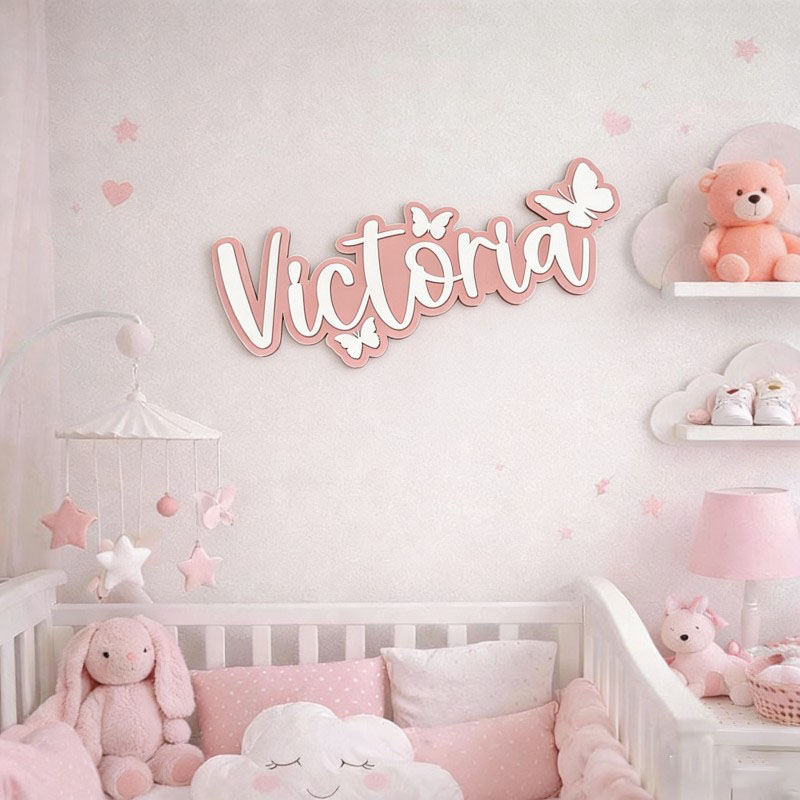 ป้ายชื่อไม้ลายการ์ตูนผีเสื้อแบ - Home Decor Pinterest บทวิจารณ์และราคา