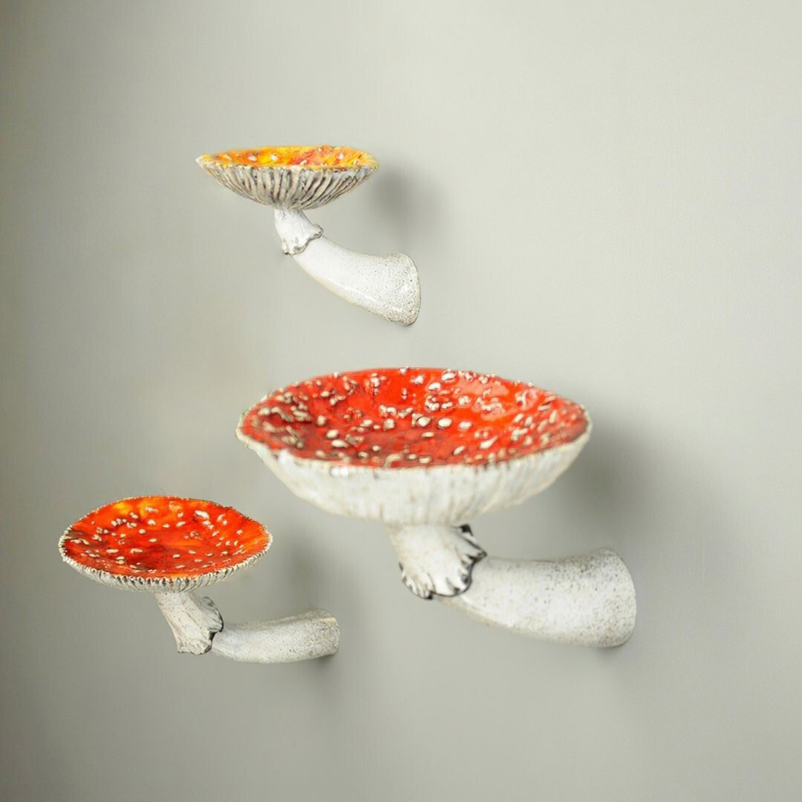 2024 Creativeเรซิ่นเห็ดแขวนชั้ - Floating Shelves บทวิจารณ์และราคา