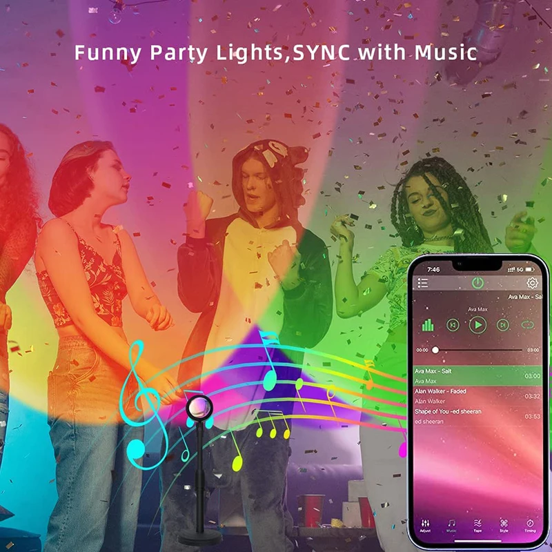 โคมไฟ LED อัจฉริยะสำหรับพระอาท - Home Decor App บทวิจารณ์และราคา