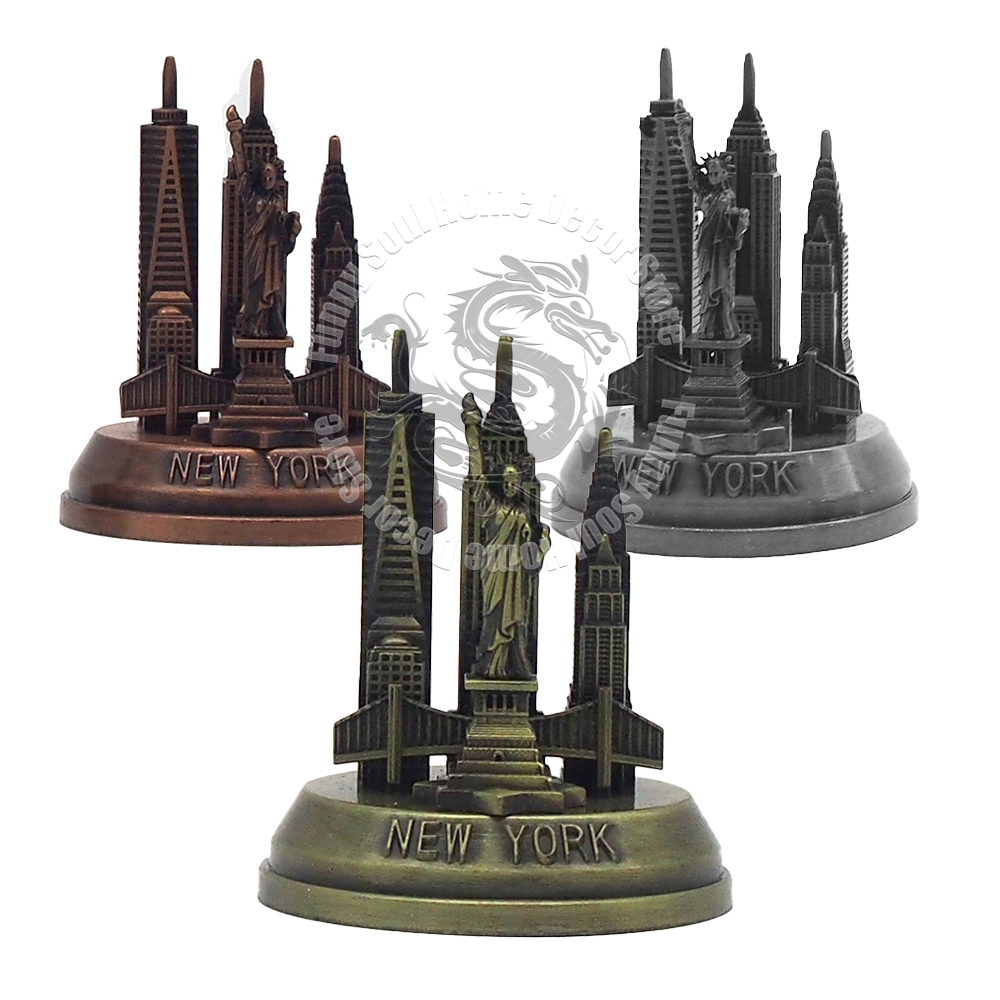 โลหะ American New York Landmar - Home Decor New York บทวิจารณ์และราคา