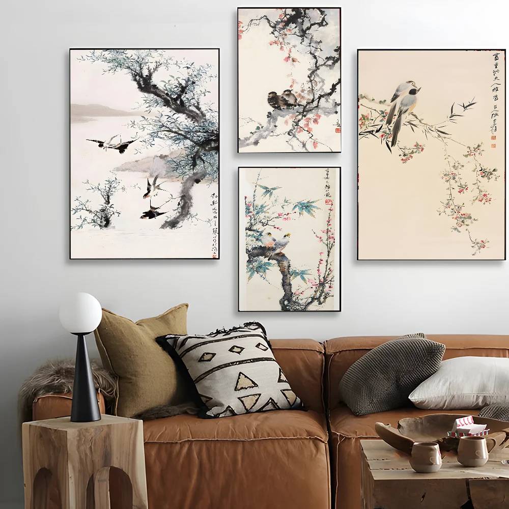 1 ชิ้นไร้กรอบสไตล์จีนดอกไม้สีเ - Home Decor Green บทวิจารณ์และราคา