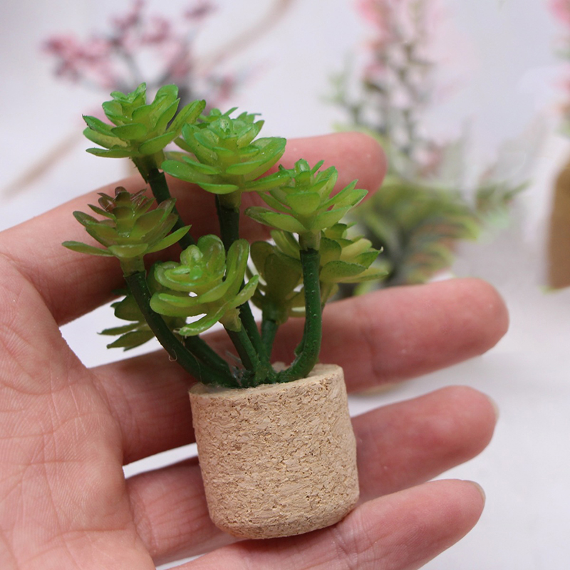 1:12 ตุ๊กตาจำลองบ้านตุ๊กตา ดอก - Home Decor Green บทวิจารณ์และราคา