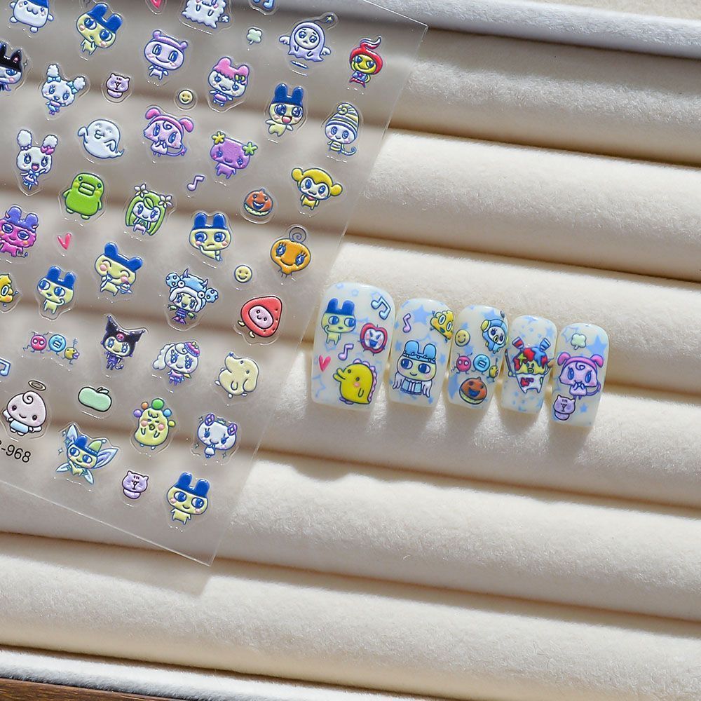 สติ๊กเกอร์ตกแต่งเล็บลายการ์ตูน - Home Decor Unique Items บทวิจารณ์และราคา