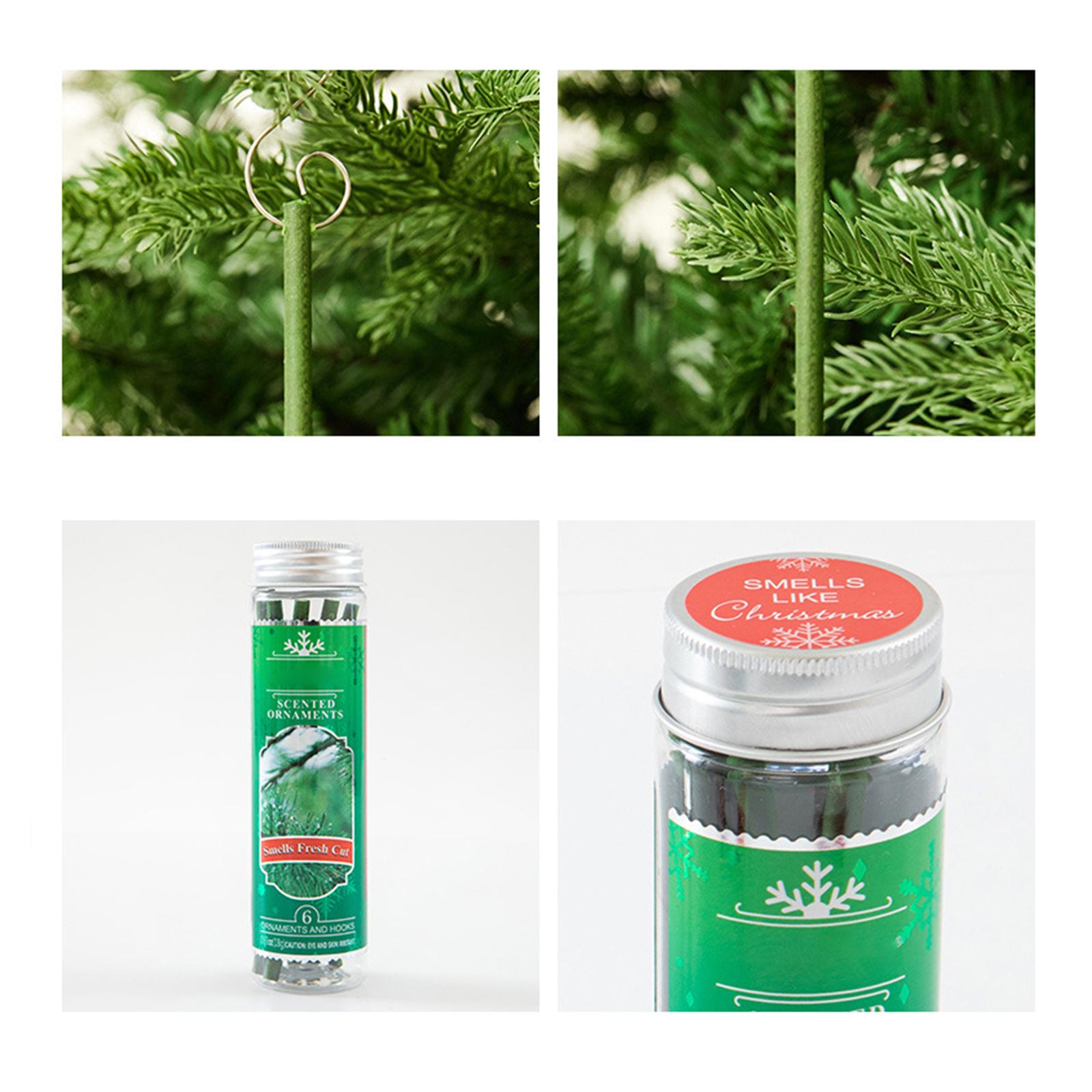 6 ชิ้น แท่งน้ำหอมกลิ่นคริสต์มา - Home Decor Xmas Tree บทวิจารณ์และราคา