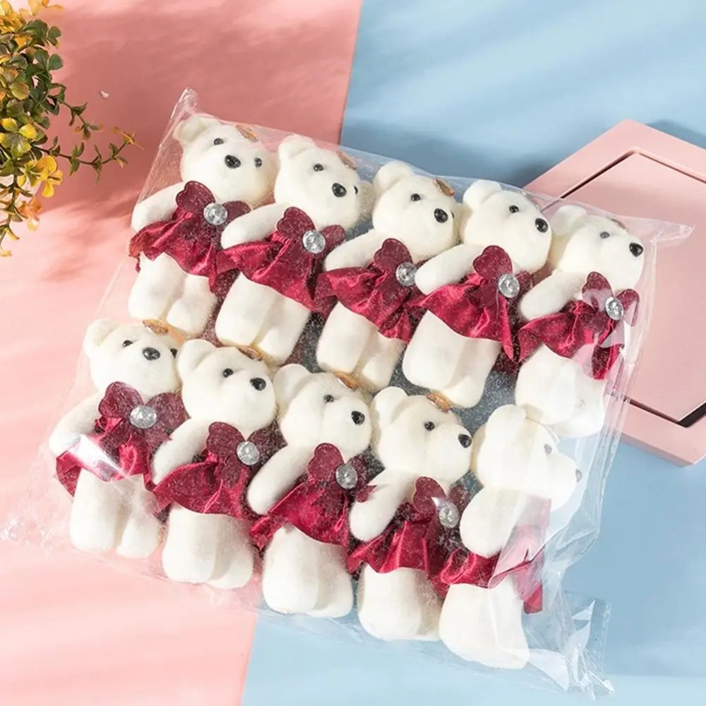 ช่อดอกไม้หมี 10 ชิ้น ไอศกรีมหม - Home Decor Unique Items บทวิจารณ์และราคา