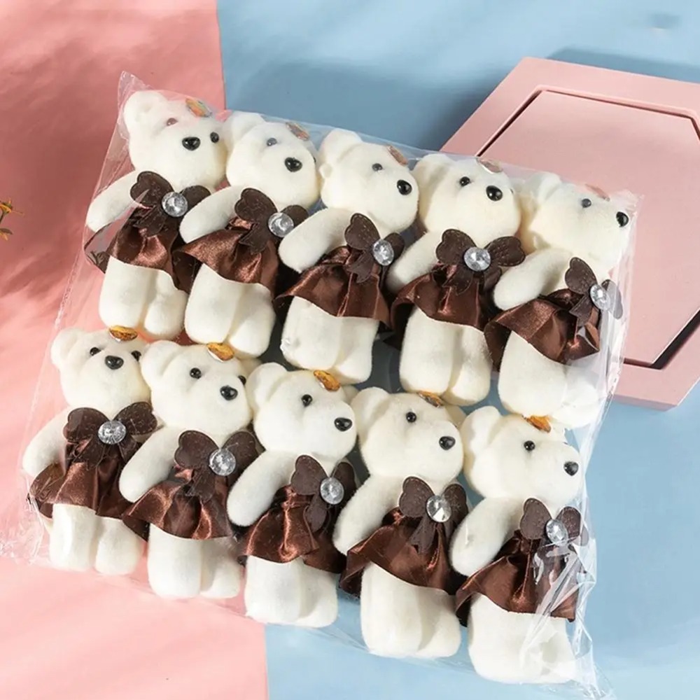 ช่อดอกไม้หมี 10 ชิ้น ไอศกรีมหม - Home Decor Unique Items บทวิจารณ์และราคา