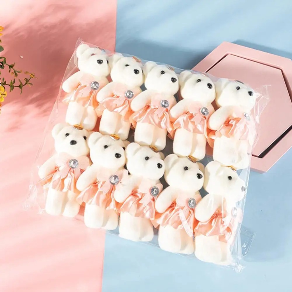 ช่อดอกไม้หมี 10 ชิ้น ไอศกรีมหม - Home Decor Unique Items บทวิจารณ์และราคา