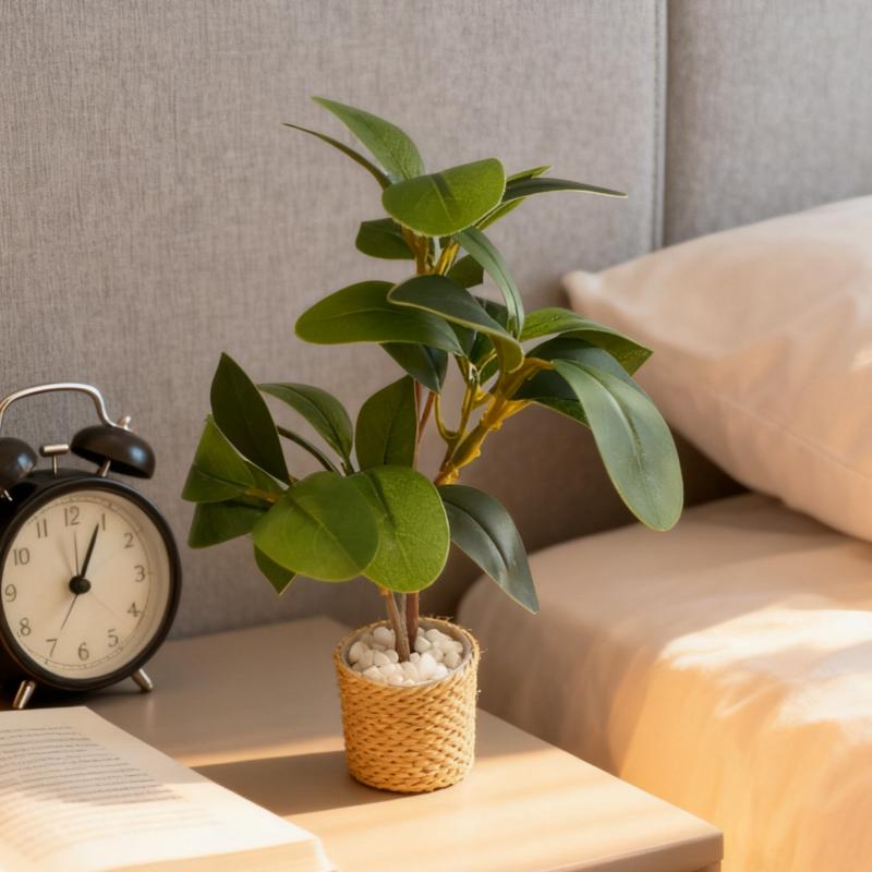 ต้นไม้จำลองในกระถางสำหรับตกแต่ - Home Decor Green บทวิจารณ์และราคา