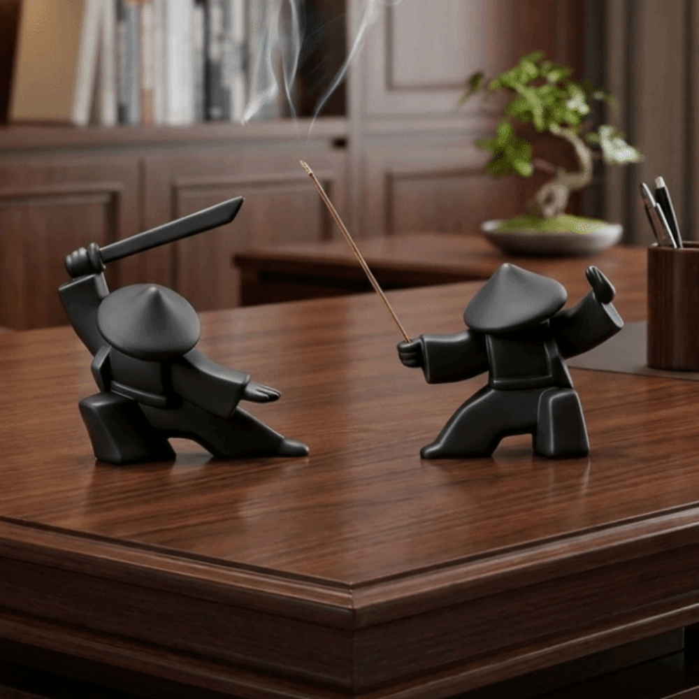 ที่วางธูปซามูไรพิมพ์ 3 มิติ 2  - Incense Stick Holder บทวิจารณ์และราคา