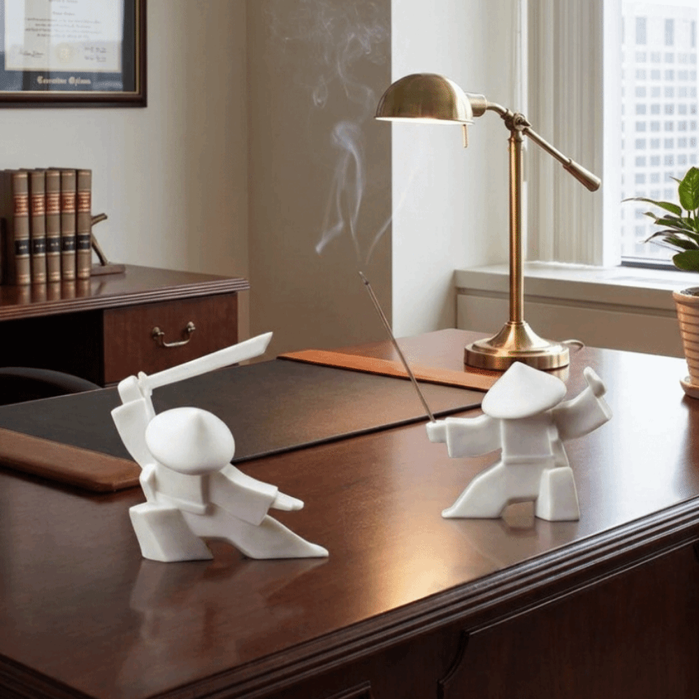 ที่วางธูปซามูไรพิมพ์ 3 มิติ 2  - Incense Stick Holder บทวิจารณ์และราคา