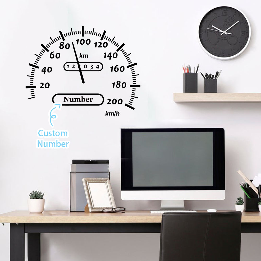 สติ๊กเกอร์ติดผนังลายมาตรวัดน้ำ - Home Decor Wall Stickers บทวิจารณ์และราคา