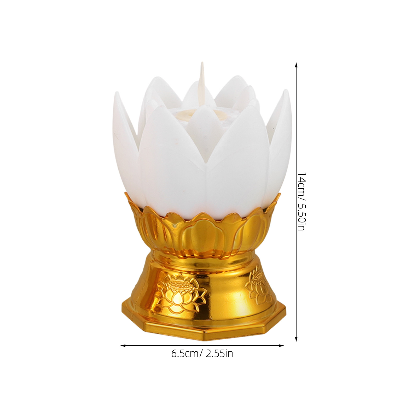 ชุดโคมไฟจำลองรูปดอกบัว LED พร้ - Incense Stick Holder บทวิจารณ์และราคา