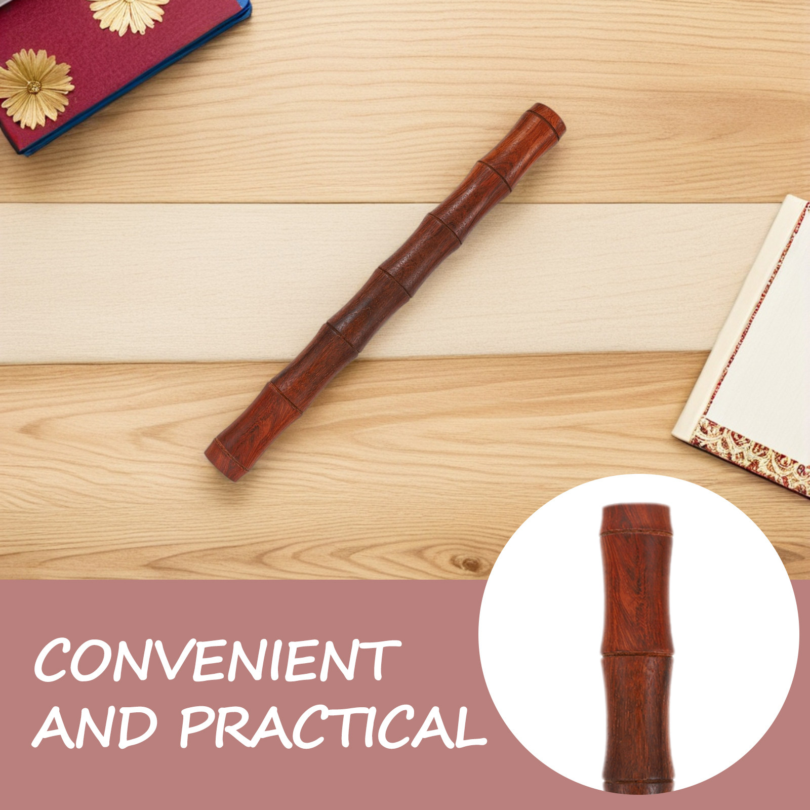 กล่องใส่ธูปไม้ธรรมชาติ 2 ชิ้น  - Incense Stick Holder บทวิจารณ์และราคา