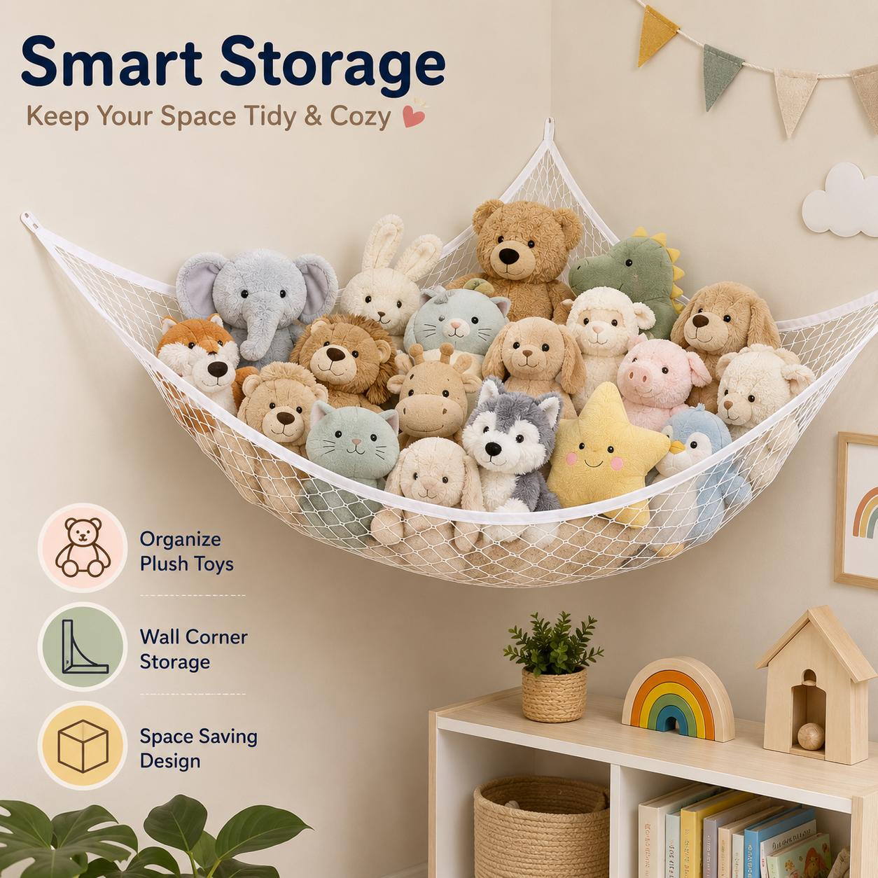 ตาข่ายเก็บของเล่นแบบแขวน ที่จั - Home Decor Pinterest บทวิจารณ์และราคา