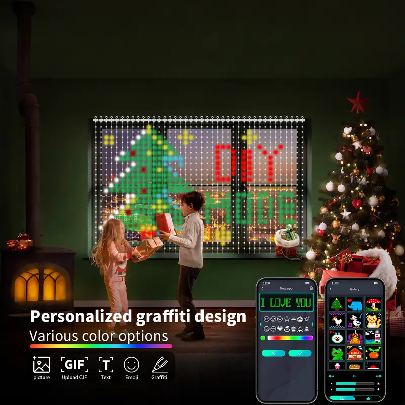 ไฟม่านพิกเซล RGB อัจฉริยะ ควบค - Home Decor App บทวิจารณ์และราคา