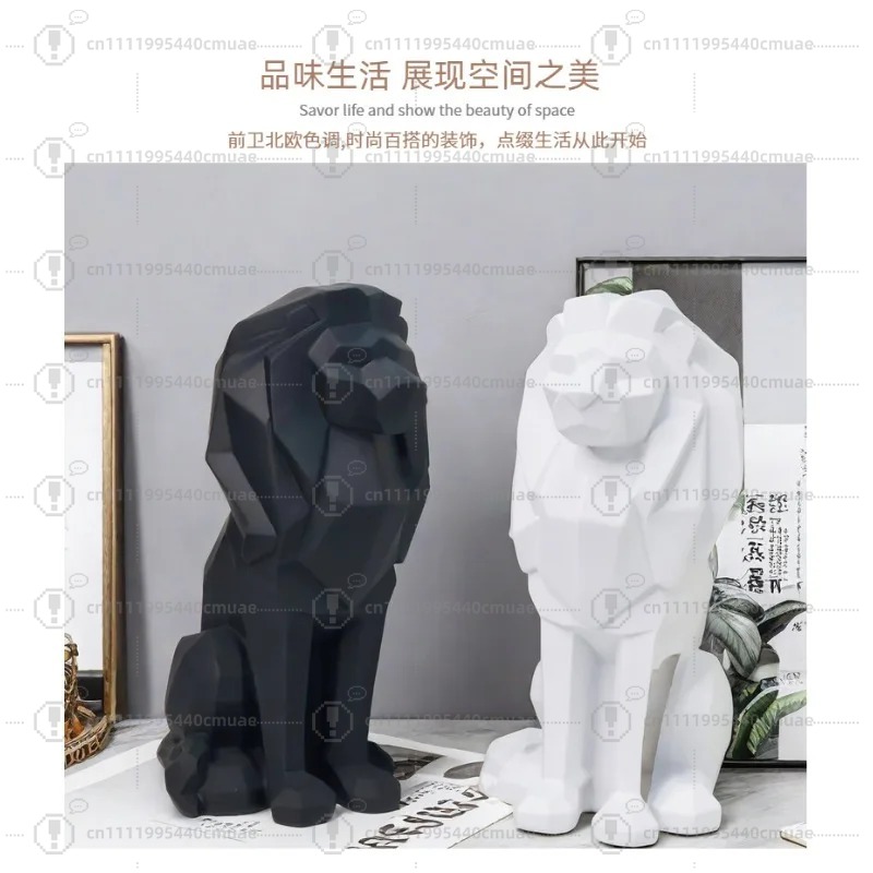 ของตกแต่งรูปสิงโตสไตล์นอร์ดิก  - Home Decor Handicraft บทวิจารณ์และราคา