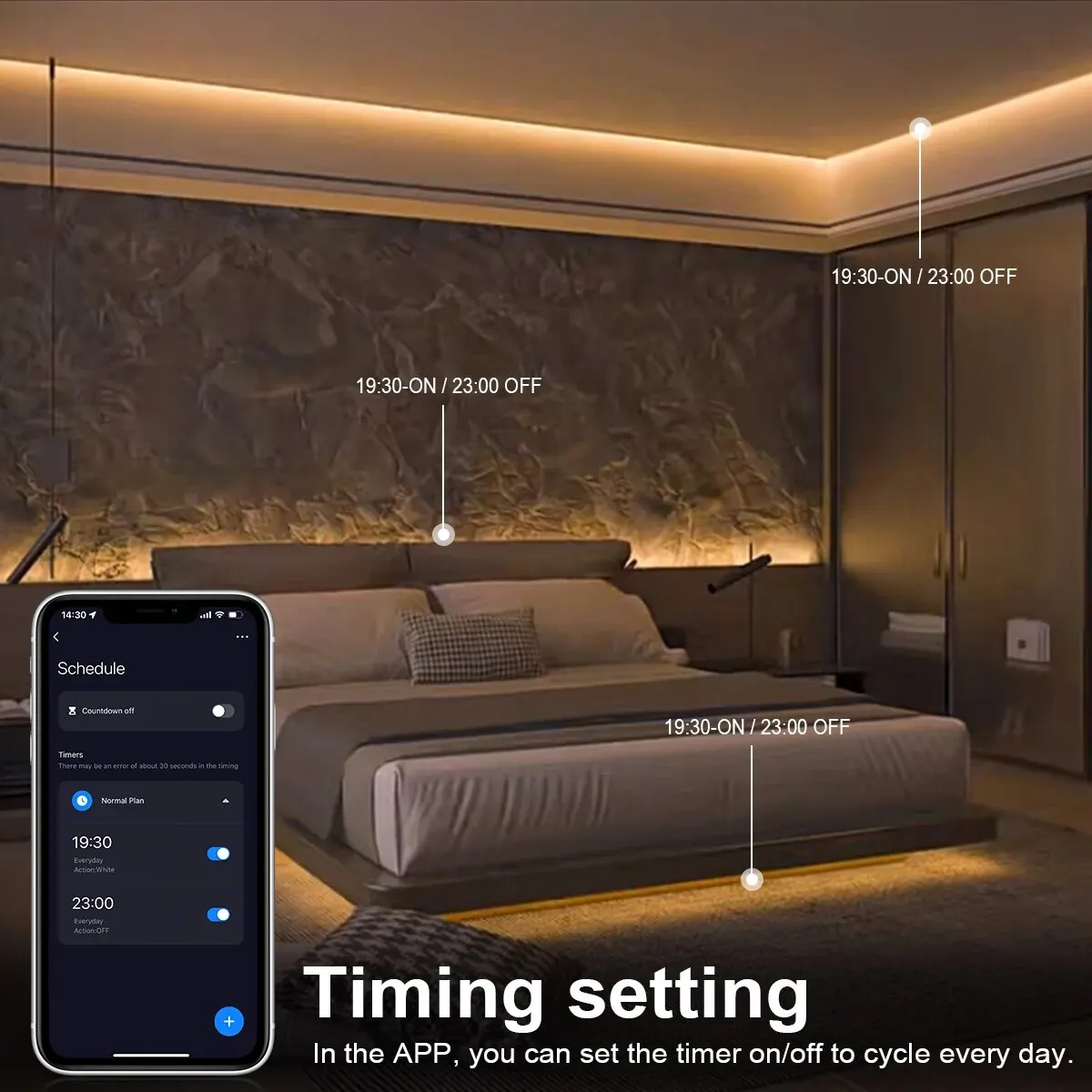 ทูย่า สมาร์ท ซีโอบีไฟ LED แถบแ - Home Decor App บทวิจารณ์และราคา