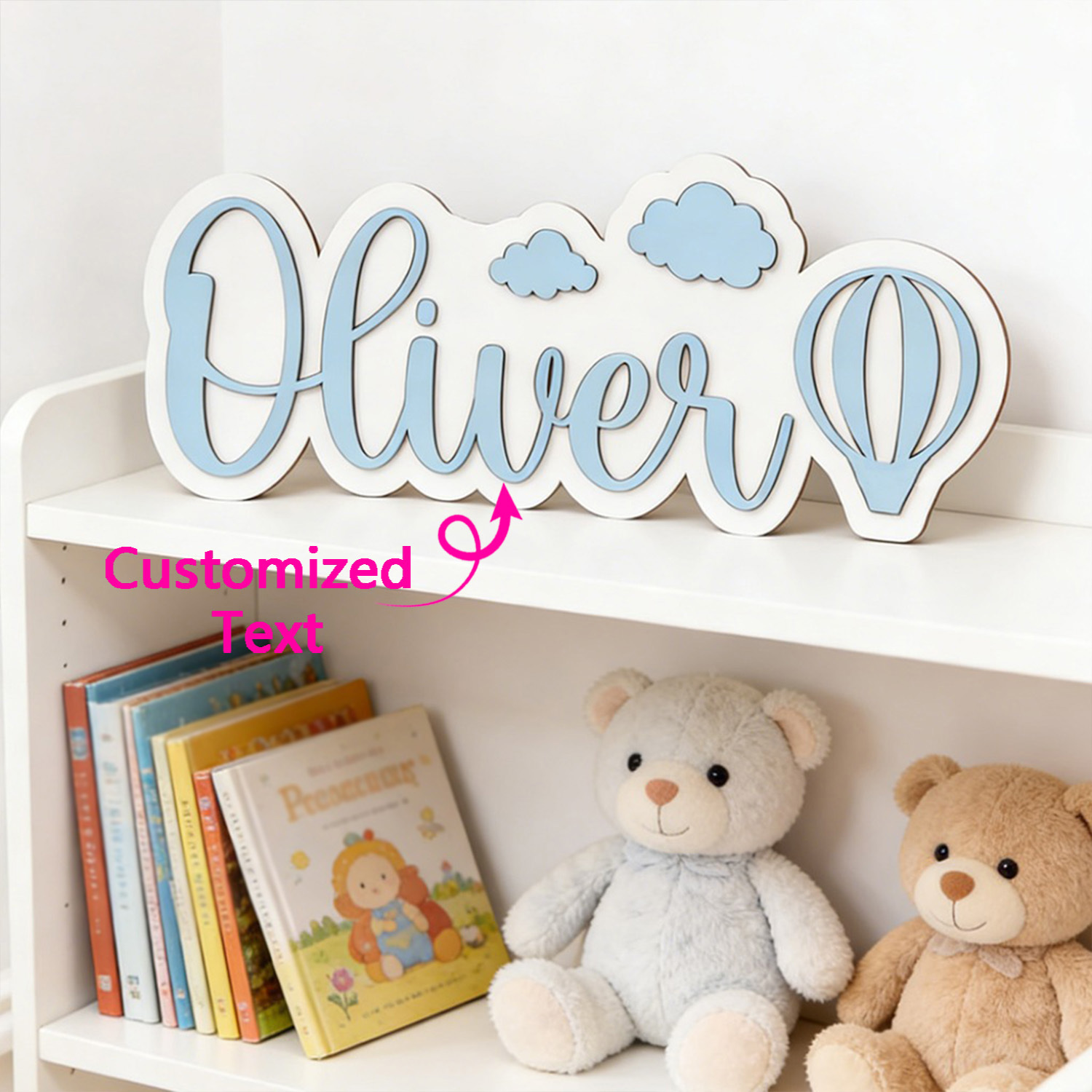 ป้ายชื่อห้องรูปบอลลูนลมร้อนและ - Home Decor Pinterest บทวิจารณ์และราคา