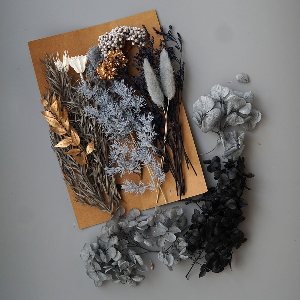 1 แพ็คพืชประดิษฐ์แห้งดอกไม้จริ - Home Decor Handicraft บทวิจารณ์และราคา