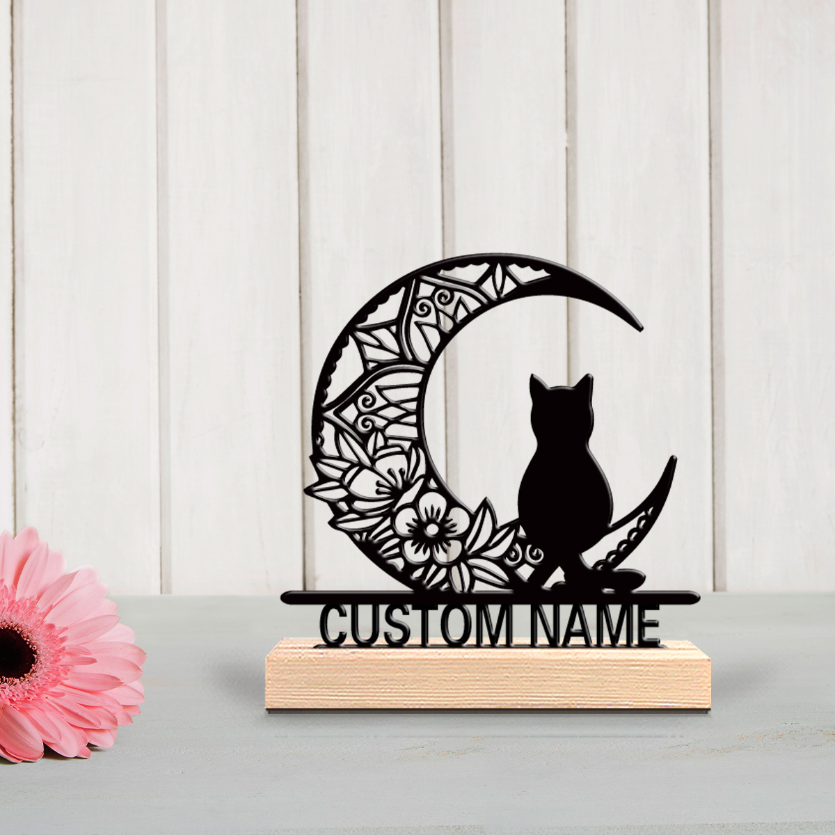 งานฝีมือโลหะรูปแมวพระจันทร์แบบ - Home Decor Handicraft บทวิจารณ์และราคา