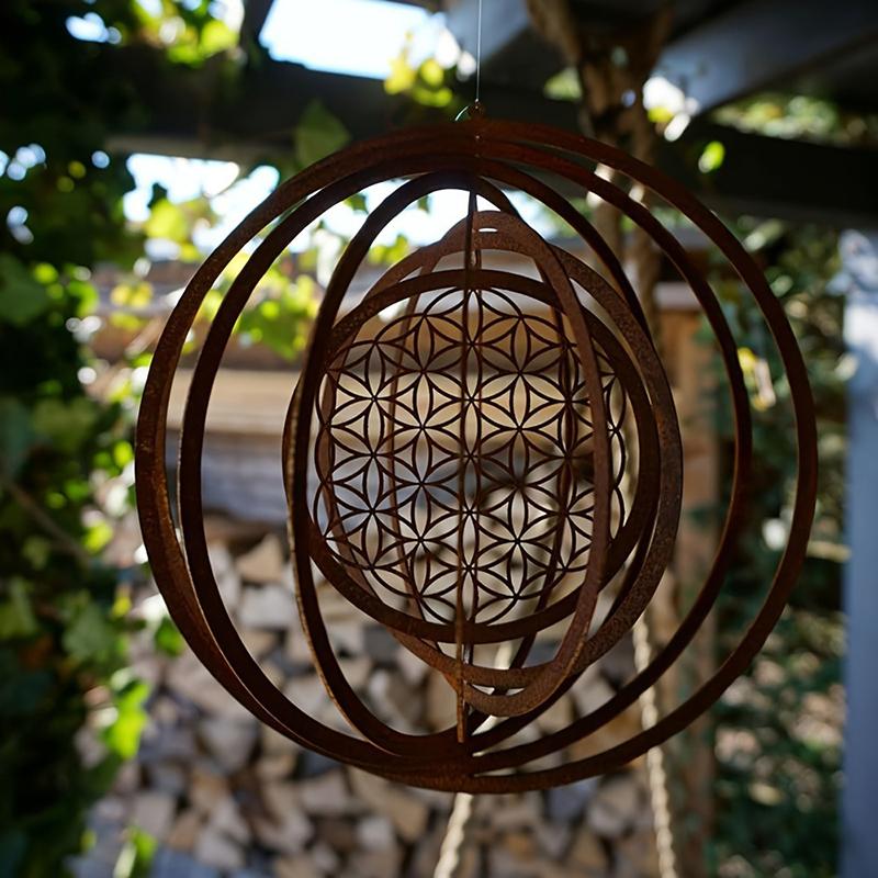 กังหันลมโลหะลายเกลียว 1 ชิ้น ส - Home Decor Handicraft บทวิจารณ์และราคา